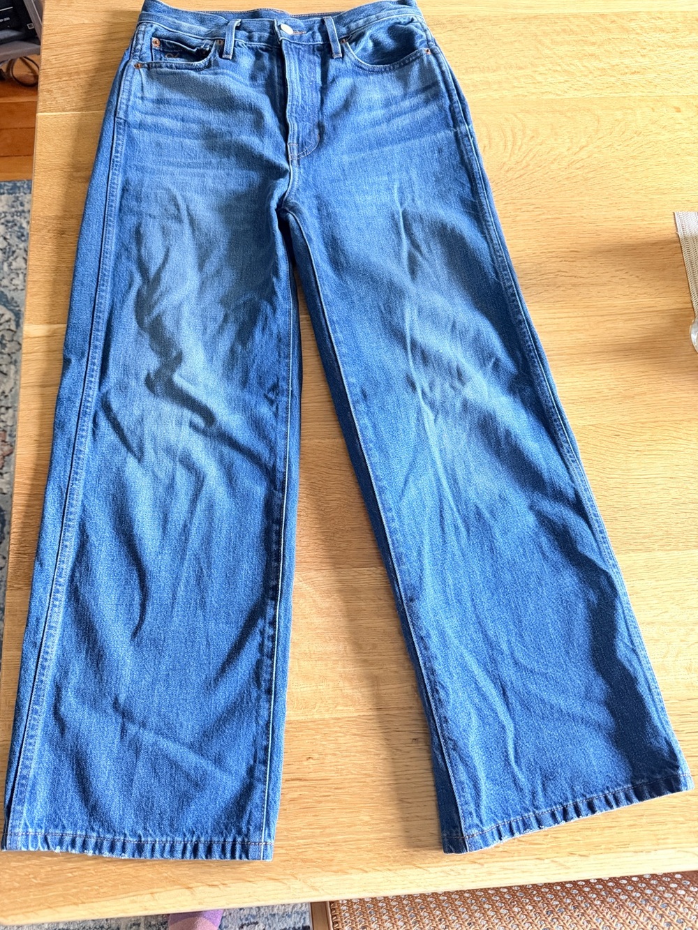 Outerknown Medium Blue Denim Jeans